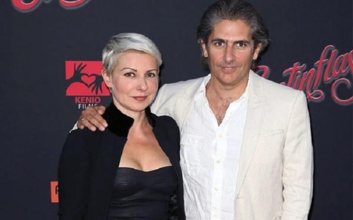 Image of Michael Imperioli with his wife, Victoria Chlebowski 