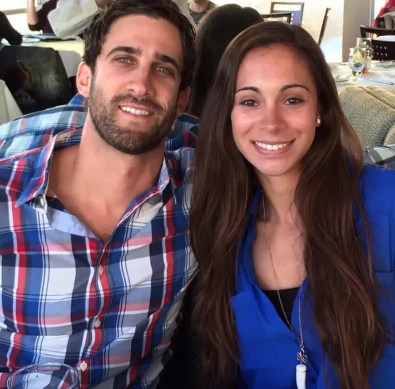 Image of Nick Sirianni with his wife, Brett Ashley Cantwell