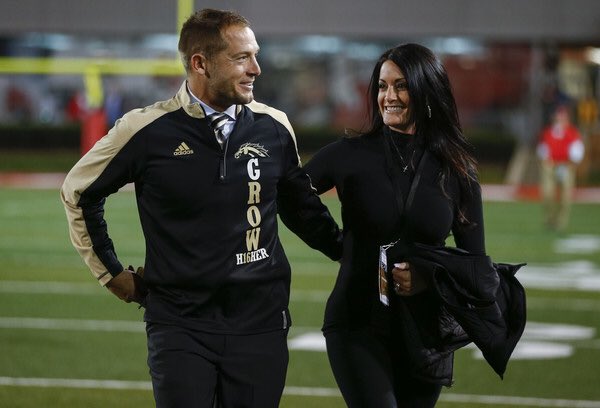 Image of PJ Fleck and his wife, Heather Fleck