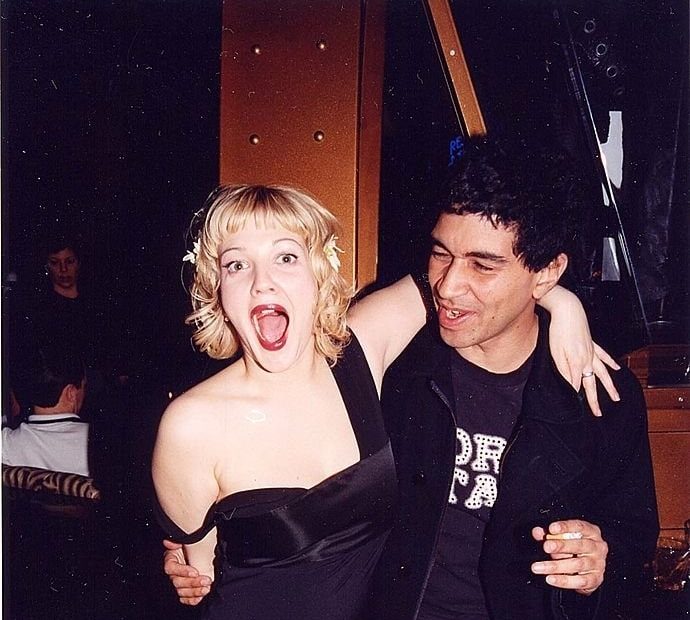 Image of Pat Smear with his wife, Jena Cardwell