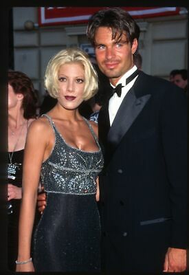 Image of Patrick Muldoon with his ex, Tori Spelling