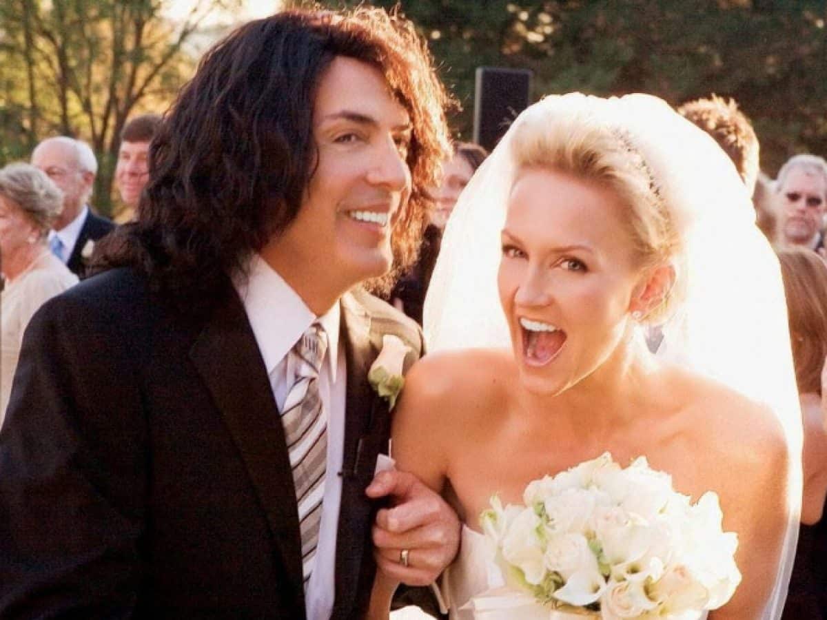 Image of Paul Stanley with his wife, Erin Sutton