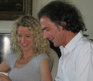 Image of Rupert Spira with his wife Ellen Emmet 