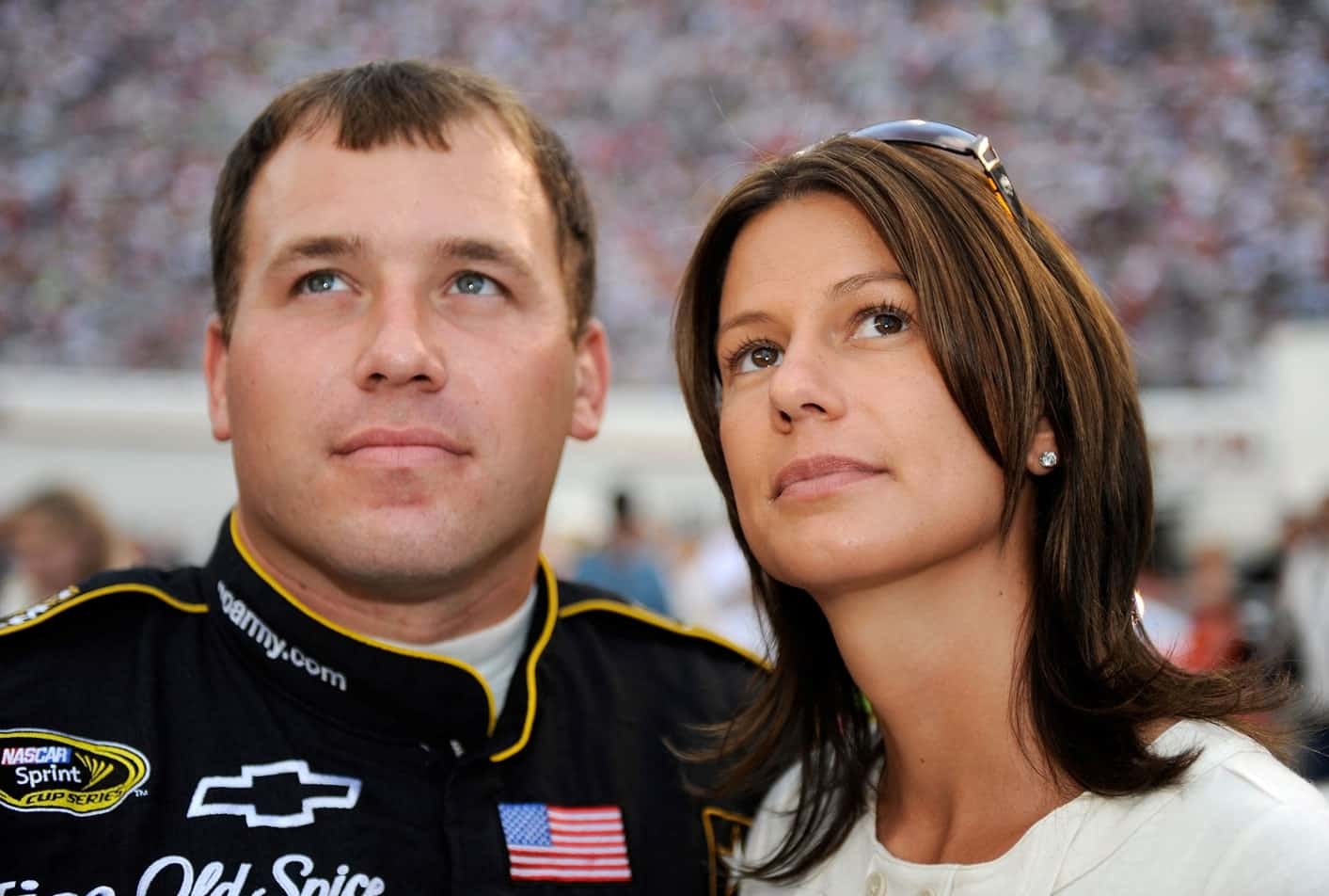 Image of Ryan Newman with his former partner, Krissie