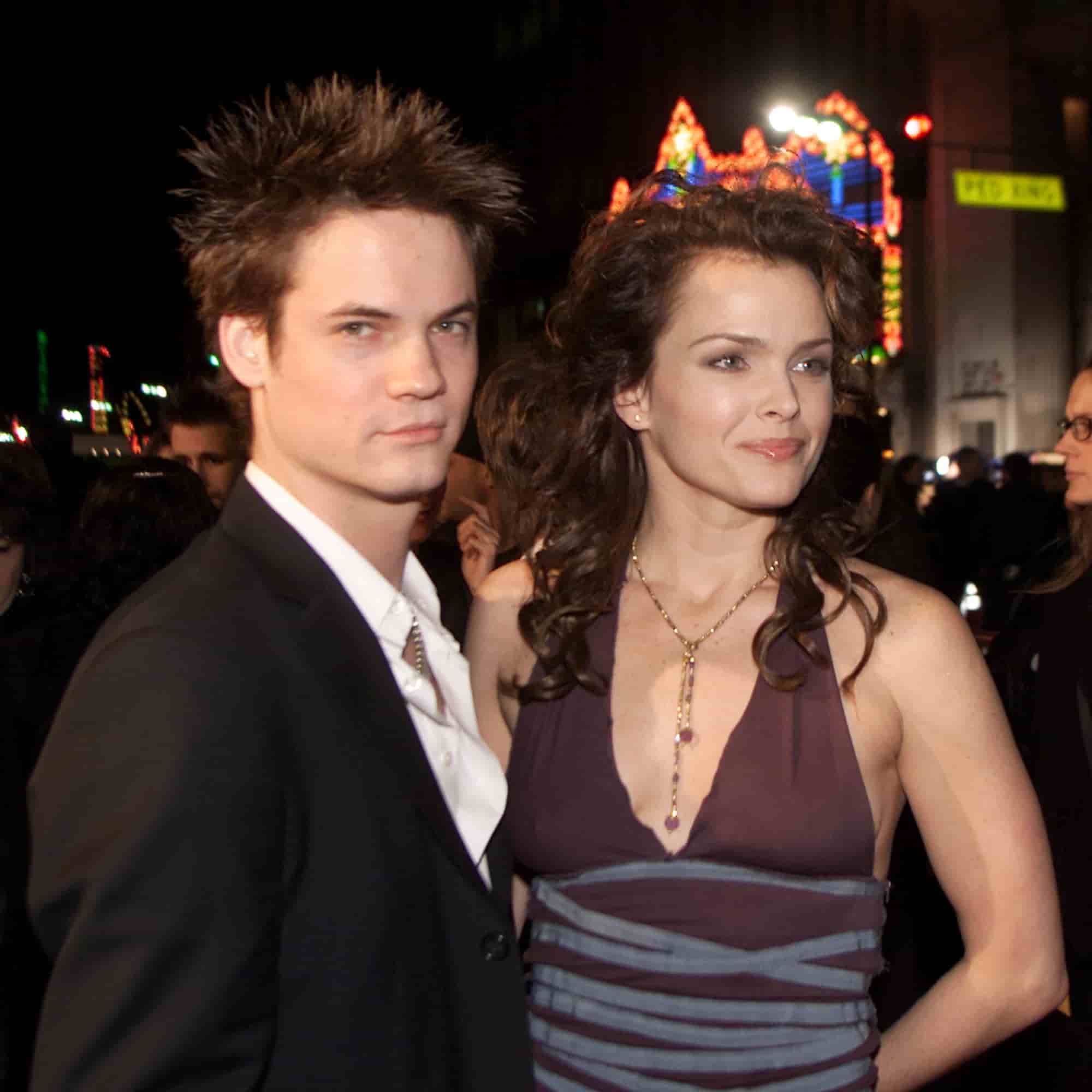 Image of Shane West with his former partner and colleague, Dina Meyer