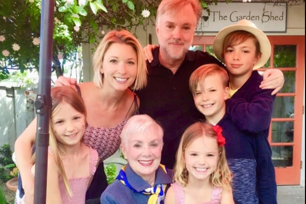Image of Shaun Cassidy and Tracey Lynne Turner with their kids