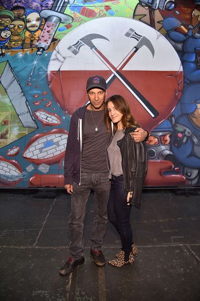 Image of Tom Morello with his wife, Denise Luiso
