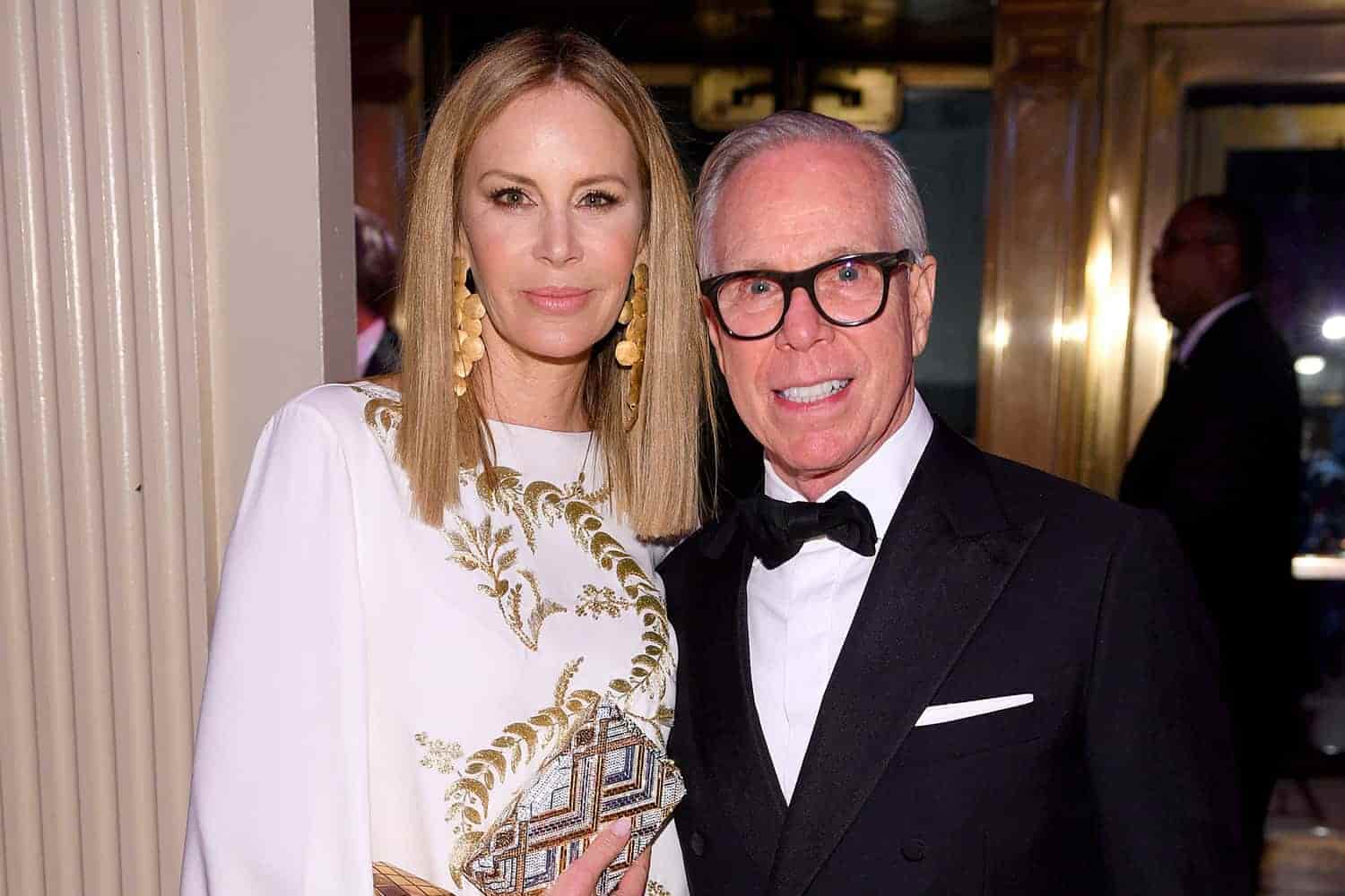 Image of Tommy Hilfiger with his wife, Dee Ocleppo 