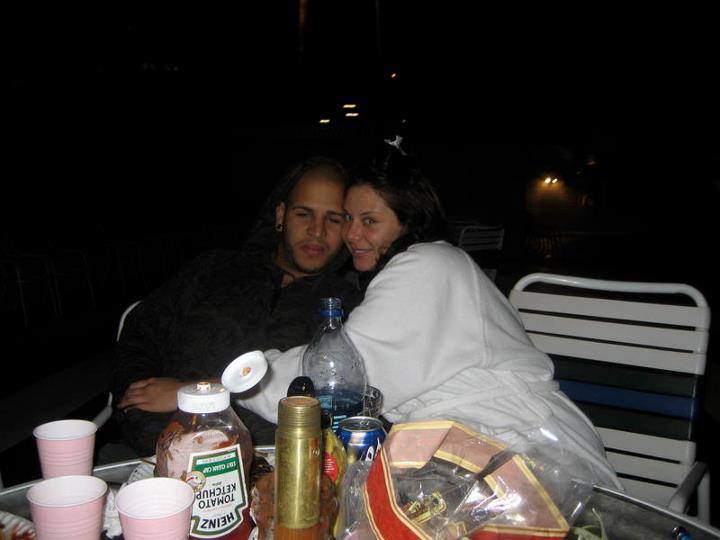 Image of Tommy Vext with his former girlfriend, Lauren Kitt Carter