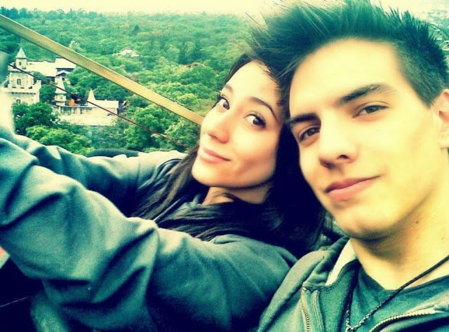 Image of Vadhir Derbez with his ex-girlfriend, Jass Reyes