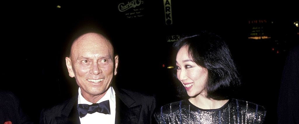 Image of Yul Brynner with his wife, Kathy Lee 