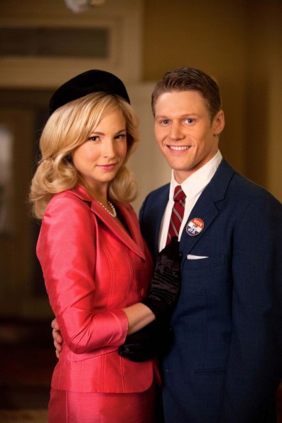 Image of Zach Roerig with his former partner, Alanna