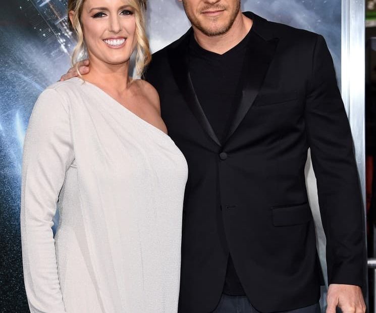 Image of Alan Ritchson with his wife, Catherine Ritchson