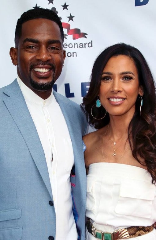Image of Bill Bellamy with his wife, Kristen Baker