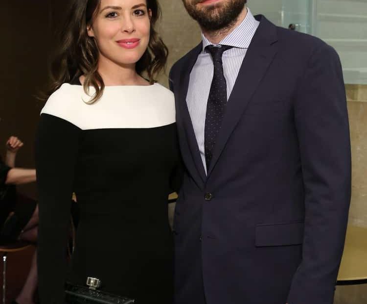 Image of Charlie Cox with his wife, Samantha Cox