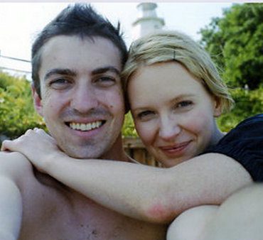 Image of Chris Morocco with his wife, Amber Eve Bennett