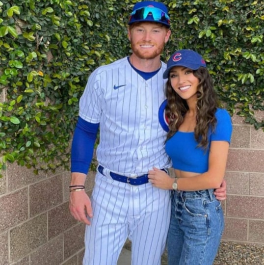 Image of Clint Frazier with his girlfriend, Kaylee Gambadoro