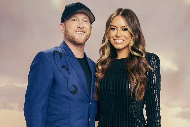 Image of Cole Swindell with his girlfriend, Courtney Little