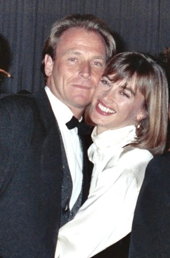 Image of Corbin Bernsen with his wife, Amanda Pays