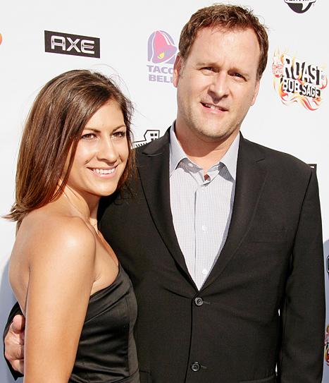 Image of Dave Coulier with his wife, Melissa Bring
