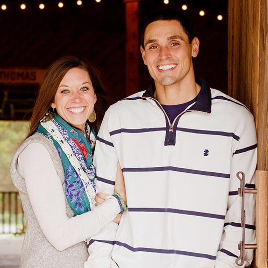 Image of David Pollack with his wife, Lindsey Pollack