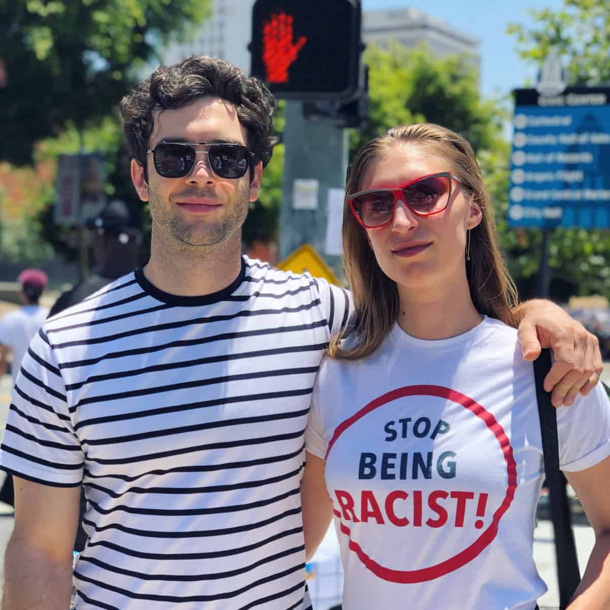 Image of Ethan Peck with his girlfriend, Molly Swenson