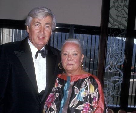 Image of Fess Parker with his wife, Marcella Belle Rinehart