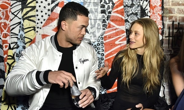 Image of Giancarlo Stanton with his ex-girlfriend, Chase Carter