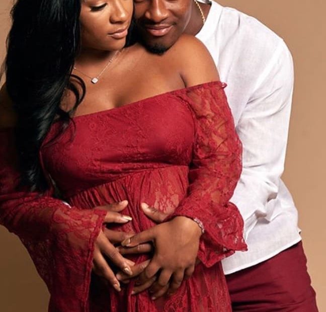 Image of Jameis Winston with his wife, Breion Allen