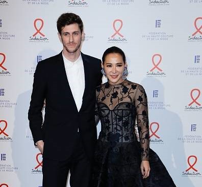 Image of Jean Baptiste Maunier with his wife, Lea Arnezeder