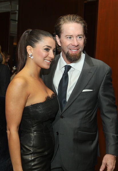 Image of Jeff Bagwell with his wife, Rachel Bagwell