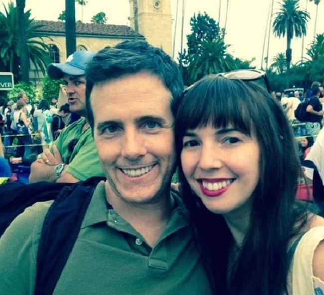 Image of Jeremy Rowley with his wife, Danielle Morrow