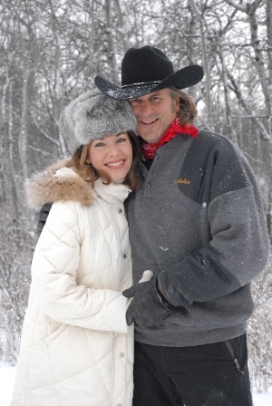 Image of Jim Shockey with his wife, Louise Shockey
