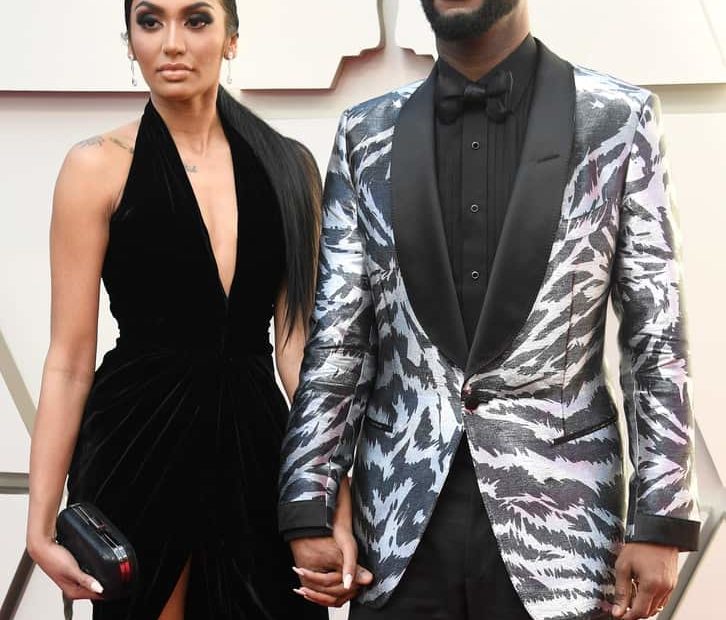 Image of Juicy J with his wife, Regina Perera