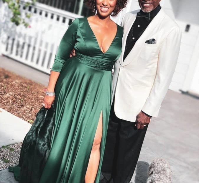 Image of Keith David with his wife, Dionne Lea Williams