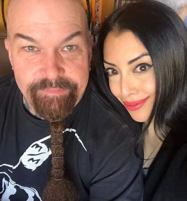 Image of Kerry King with his wife, Ayesha King