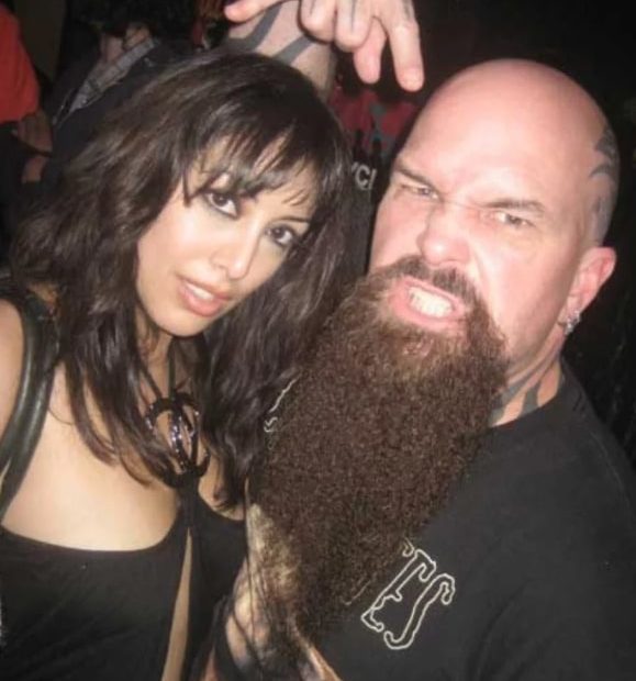 Image of Kerry King with his wife, Ayesha King