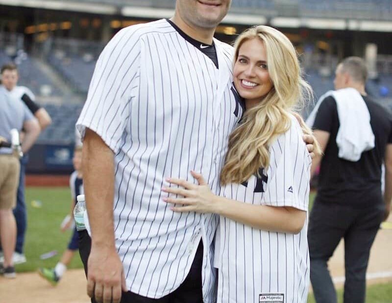 Image of Lance Lynn with his wife, Dymin Hayes