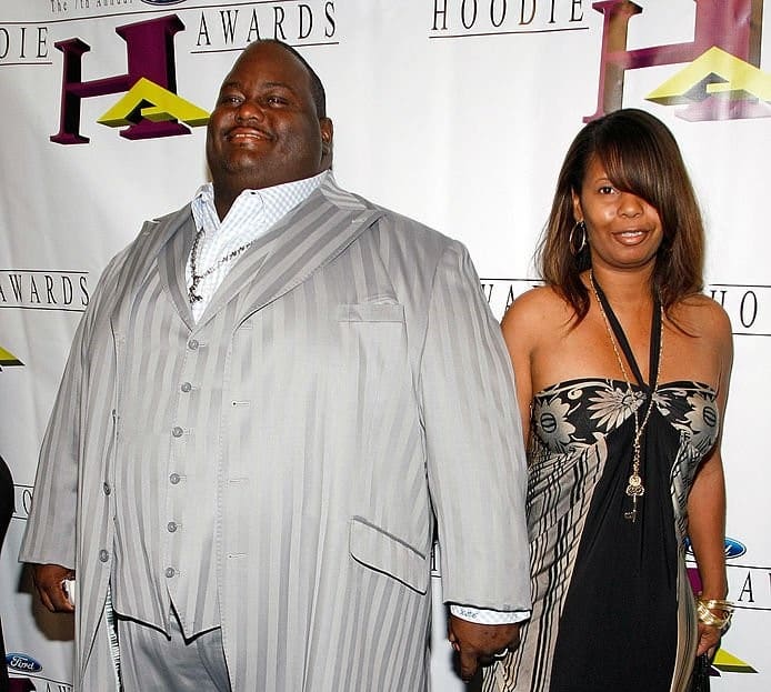 Image of Lavell Crawford with his wife, DeShawn Crawford