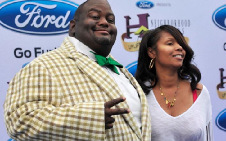 Image of Lavell Crawford with his wife, DeShawn Crawford 
