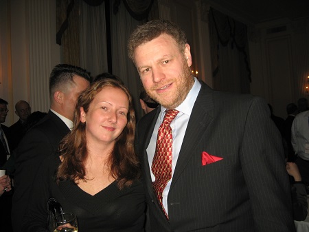 Image of Mark Steyn with his wife, Karol Sheinin