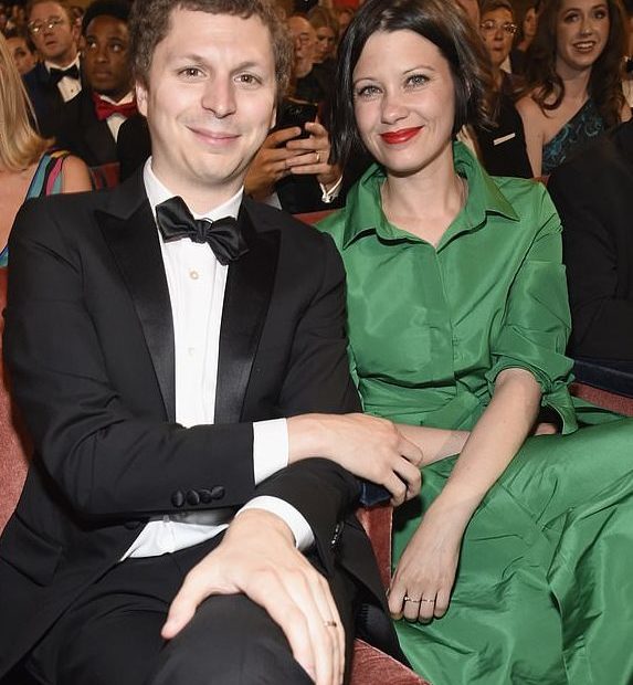Image of Michael Cera with his wife, Nadine