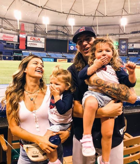 Mike Clevinger is Married to Wife Monica Ceraolo. Kids.