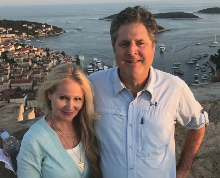 Image of Mike Leach with his wife, Sharon Leach