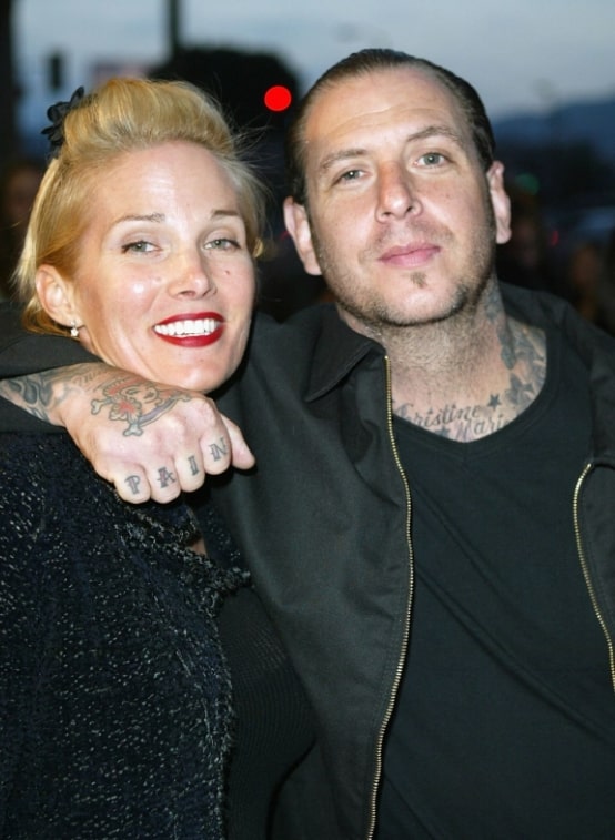 Image of Mike Ness with his wife, Christine Marie Ness