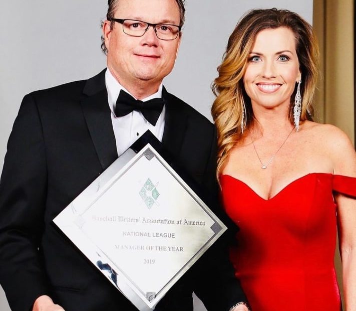 Image of Mike Shildt with his wife, Michelle Lee Shildt