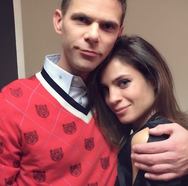 Image of Mikey Day with his girlfriend, Paula Christensen