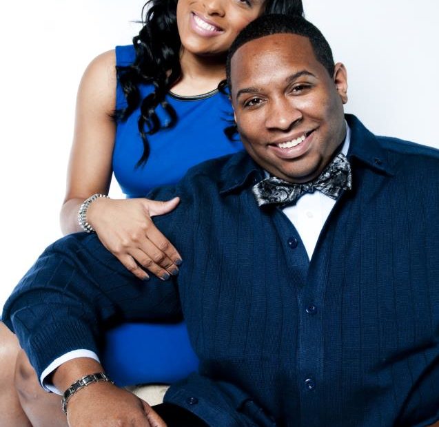 Image of Pastor Mike Jr. with his wife, Lady J