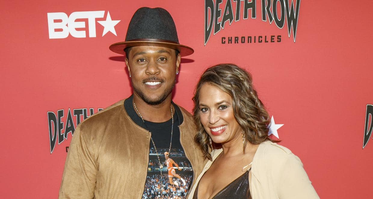 Image of Pooch Hall with his wife, Linda Hall