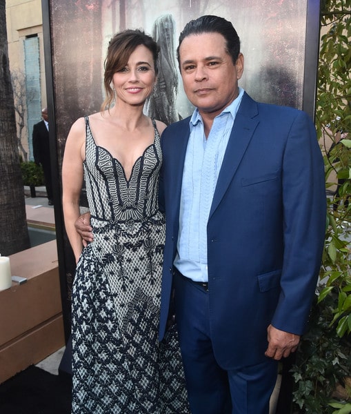 Image of Raymond Cruz with his wife, Simi Cruz